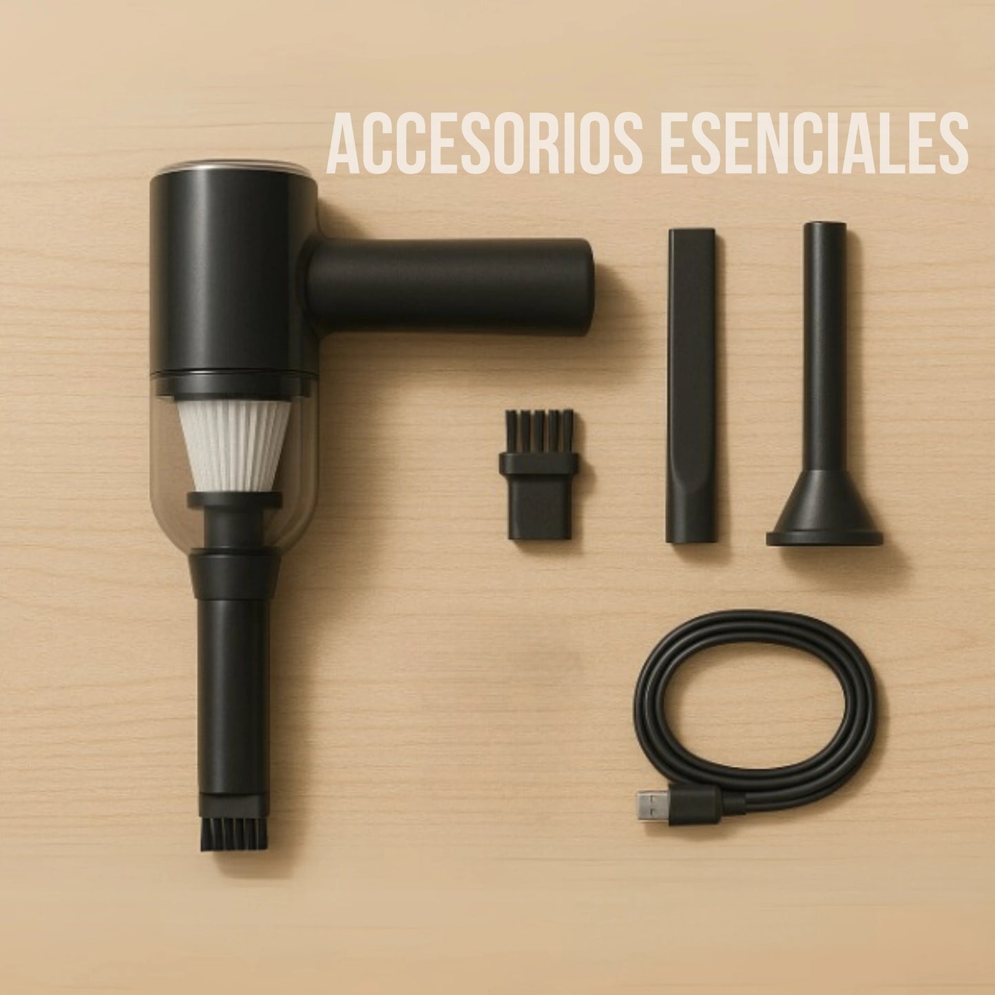 TurboDust® Aspiradora Profesional Portátil