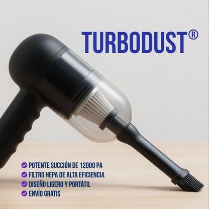 TurboDust® Aspiradora Profesional Portátil